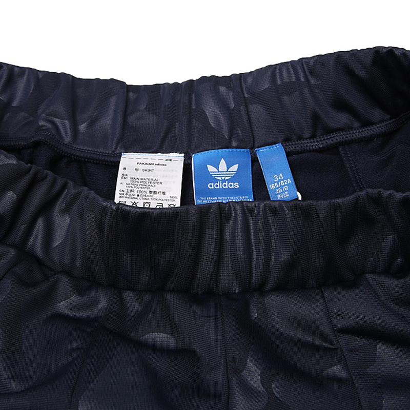 Adidas Adidas Cỏ ba lá nữ thể thao Váy xếp li giản dị Váy BS4321 - Trang phục thể thao áo tank top gym nữ