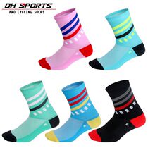 DH bicycle riding socks Outdoor sports leisure running basketball tube socks Breathable sweat-absorbing wear-resistant pressure socks