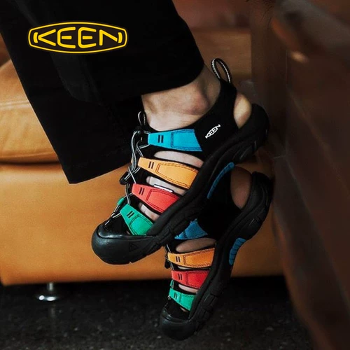 Cohen Newport Tie -dying, Wear -устойчивые сандалии на открытом воздухе