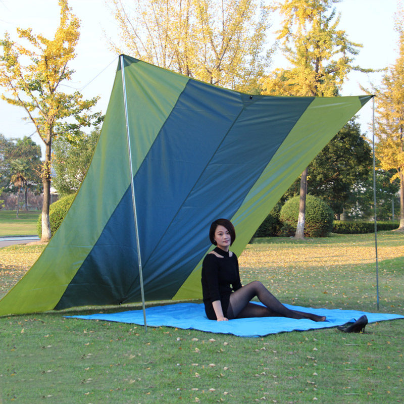 Tent canopy mat 3 meters super wear-resistant ground cloth outdoor camping Oxford cloth moisture-proof mat camping picnic mat