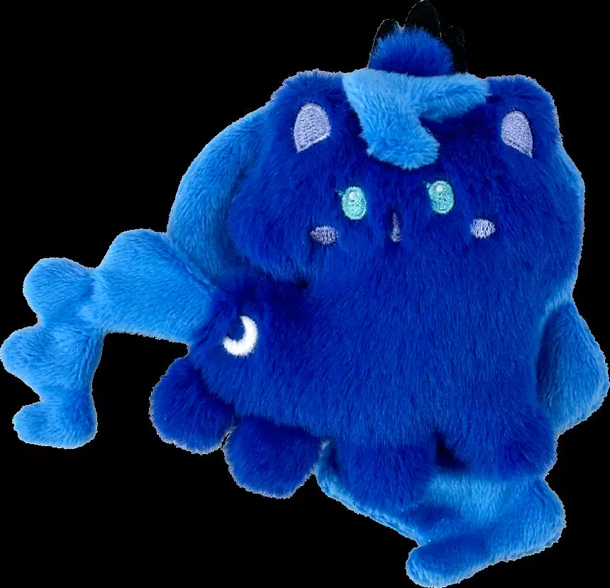 Plush pony pendant keychain, cute soft doll 10.9×8×7.5 cm, 0.25 kg, multiple styles
