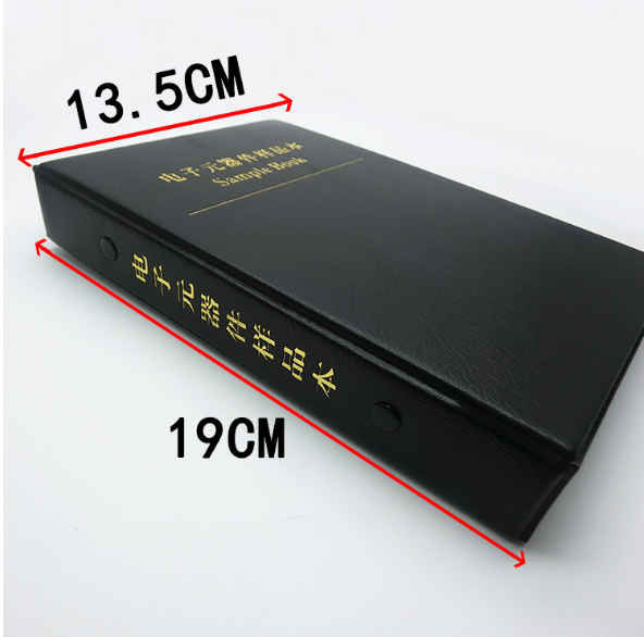 Electronic components samples This patch resistive capacitive inductance sample box emptively present components samples 15 pages