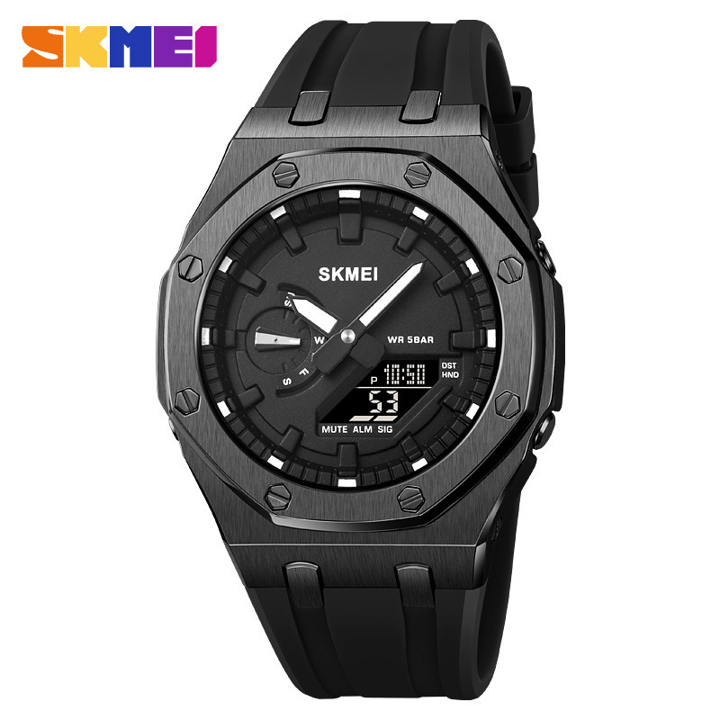 Workplace Domestic Waterproof World Time Date Week Stopwatch Countdown Luminous Alarm Summer Time Electronic Watch Workplace Domestic Waterproof World Time Date Week Stopwatch Countdown Luminous Alarm Summer Time Electronic Watch