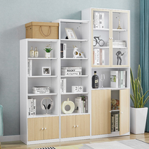 Steel Home Bookcase Office Floor Children Multilayer Bookshelves Display Case Living-room bedroom Bedroom Containing Cabinet