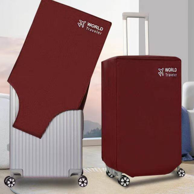 Thickened wear-resistant dustproof suitcase protective cover