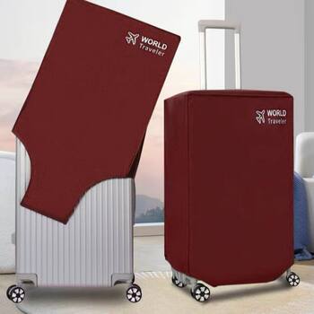 Thickened wear-resistant dustproof suitcase protective cover