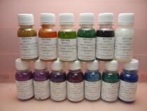 Hand-painted gold paint leather colored shoes surface colored crystal ultra-flash paint paint painting painting ink