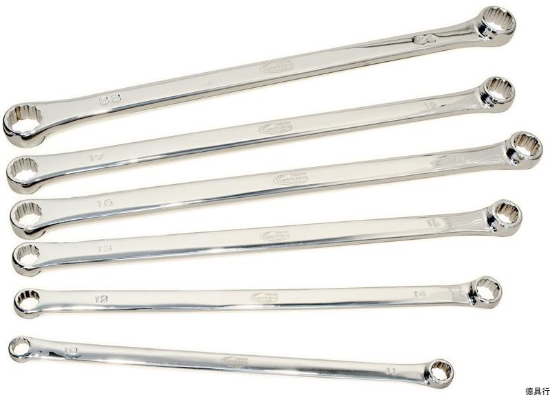 Germany imports HANSE double ring wrench SW10-32mm super long extra long wrench auto repair with universal shaft