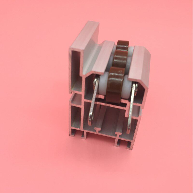 2 5 times speed chain aluminum profile BS25-C208A chain 5585 rail guide block pitch 25 4 times speed sprocket