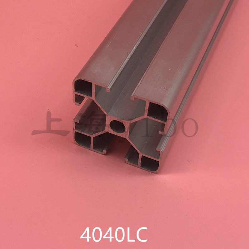 Industrial Aluminum Squeeze material 4040LC European scale light DIY Industrial safety fence Two ends can tap M8 silk 1MM thick