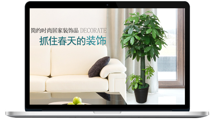 Amoy mô phỏng mô phỏng cây may mắn trong chậu cây phòng khách trang trí tiền cây nhựa hoa nội thất bonsai - Hoa nhân tạo / Cây / Trái cây hoa lan hồ điệp giả