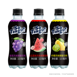 6瓶spritzer事必胜碳酸饮料