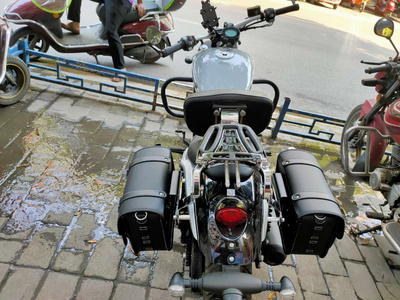 Benda Jinjila 300 Motorcycle Modification Parts Guard Bar, Bumper Side Bag, Front and Rear Mudguard, Rear Backrest