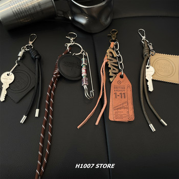 New american hip-hop style men's trouser chain women's niche design waist chain jeans overalls hanging chain key chain bag hanging