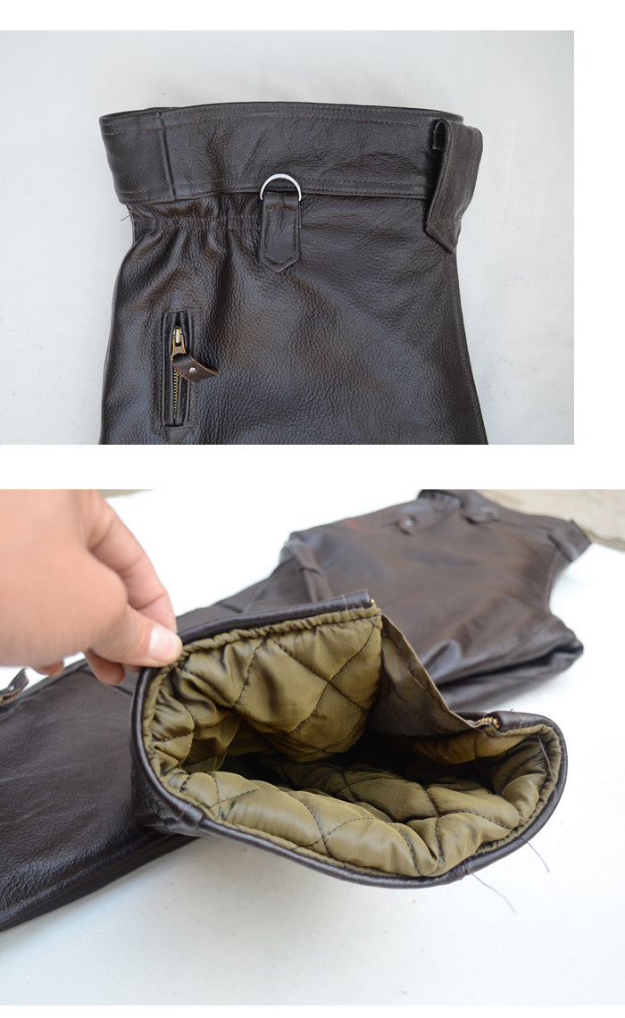 Pantalon cuir homme pantalons fuselés - Ref 1492675 Image 19