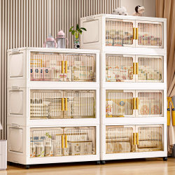 Storage Cabinet For Home Installation-Free Baby Wardrobe Living Room Snacks Sundries Storage Cabinet Bedroom Clothes Storage Storage Rack