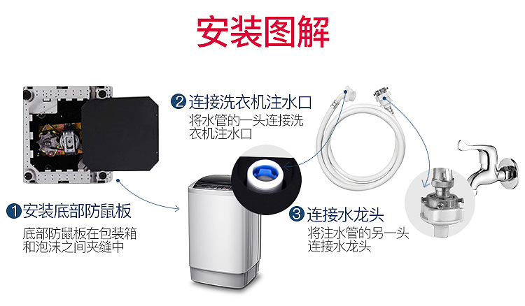 máy giặt sanyo Chigo / Chigo XQB75-3801 ký túc xá nhà máy giặt tự động nhỏ mini công suất lớn máy đặc biệt - May giặt máy giặt sấy samsung