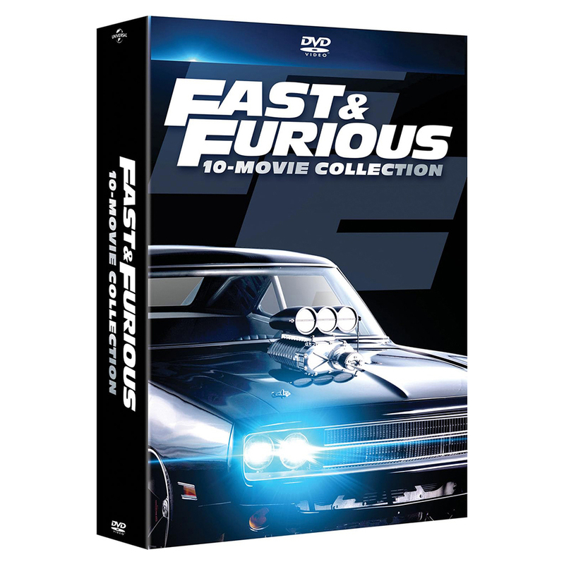 Fast Furious 1-10 Movies Collection 10-Disc Dvd Original English Version