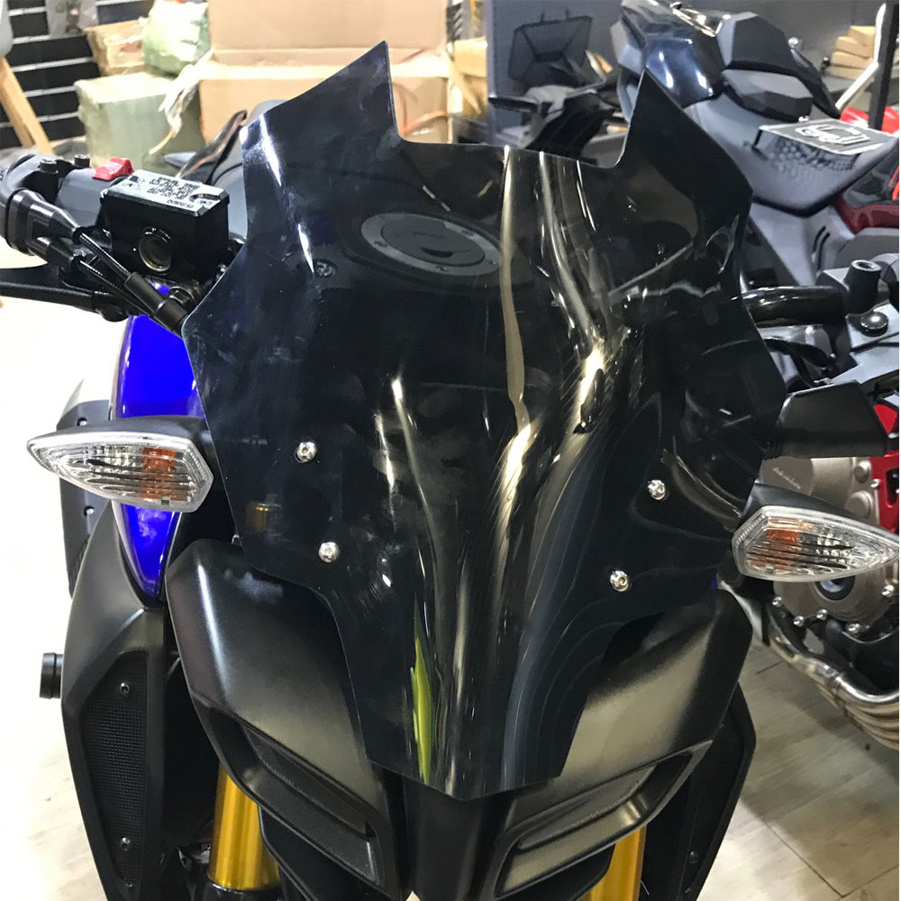 Mountain Leaf MT-15 2018-2019 Front Windshield Diversion Hood Wind Shield Windshield windshield