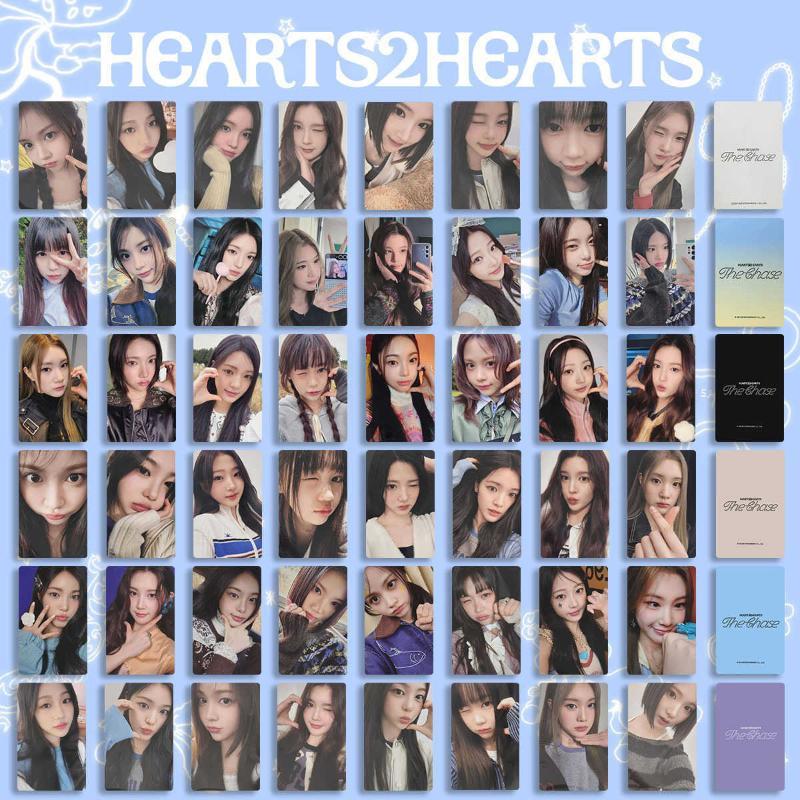 Hearts2Hearts组合周边小卡H2H专辑自印The Chase特典卡S2U