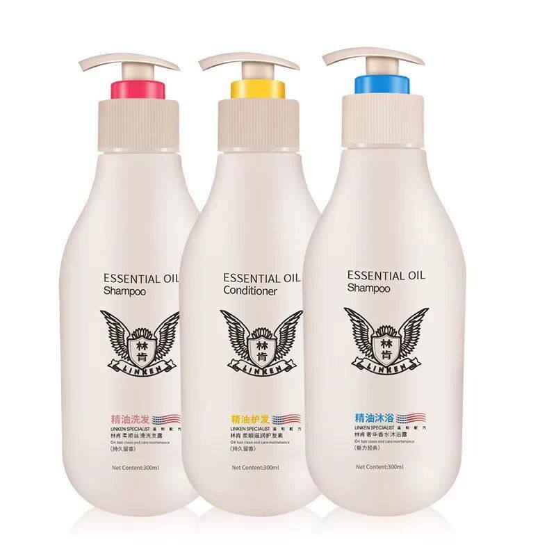Lincoln 500ml light soft and smooth aroma persistent perfumed with fragrant control oil to dandruff and shampoo Shampoo Essential Oils BATH LOTION-Taobao