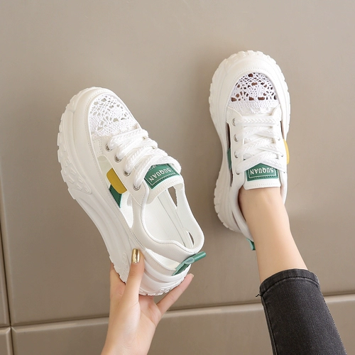 Качалка для беременных на платформе, летняя обувь, дышащие спортивные сандалии для отдыха, подходит для подростков