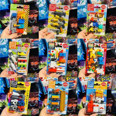 Japanese Iwako Youke stationery fun cartoon rubber set environmental toy simulation fun