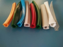 Aluminum alloy profile seal flat sealing groove strip edge strip Press strip industrial aluminum profile flat seal dust strip decorative strip