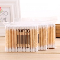 Advanced cleaning makeup remover ear cotton swab disinfection kapok swab double head sanitary cotton swab 100