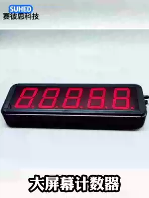 Infrared induction conveyor belt counter Conveyor belt counting device Production line workbench quantity table