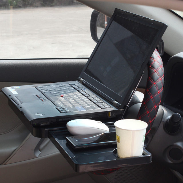 Car Steering Wheel Computer Desk Car With Small Table Small Dining