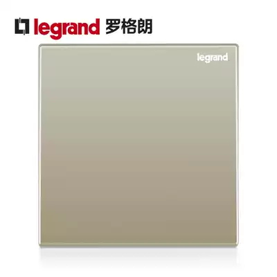 tcl Rogrand switch socket Yijing series Milan Gold blank panel bottom box cover whiteboard Type 86
