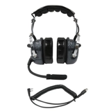 Авиационная гарнитура с тяжелым интеллектуальным шумом подходит для Motorola DP4400/DP4401/DP4600 Intercom