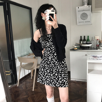 Dongri is a curly curly plush thin knitted cardigan jacket female 2021 spring new short inner back