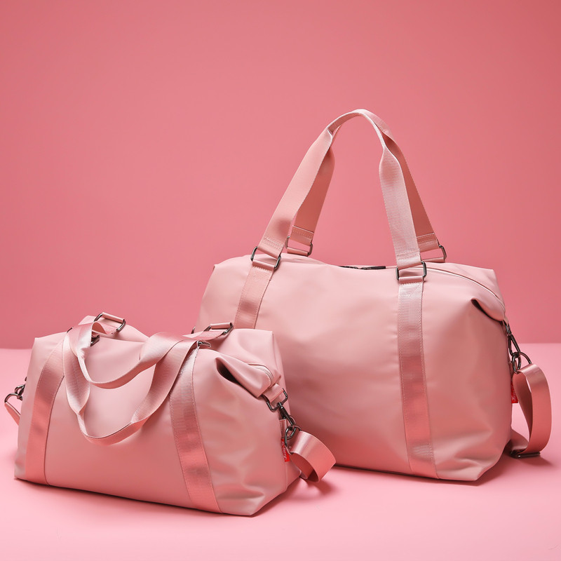 Travel bag women's short-distance fitness bag large-capacity luggage bag handbag travel bag storage bag fashion waterproof and light