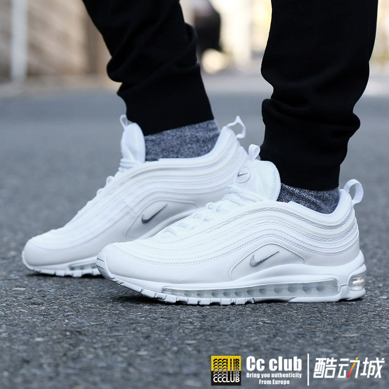 Nike Air Max 97 OG Silver White Bull Casual 884421 001 921826 101 Nike Air Max 97 OG Silver White Bull Casual 884421 001 921826 101