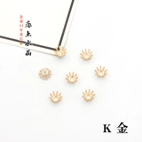 Металлический аксессуар для волос в форме цветка ручной работы, китайская шпилька, золото и серебро