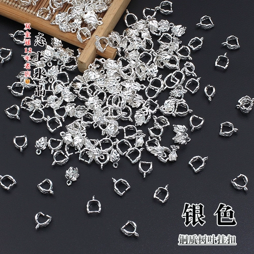 5 ценовой медный высокий уровень электрического плавания листья висят дыни для пряжки для волос ручной работы