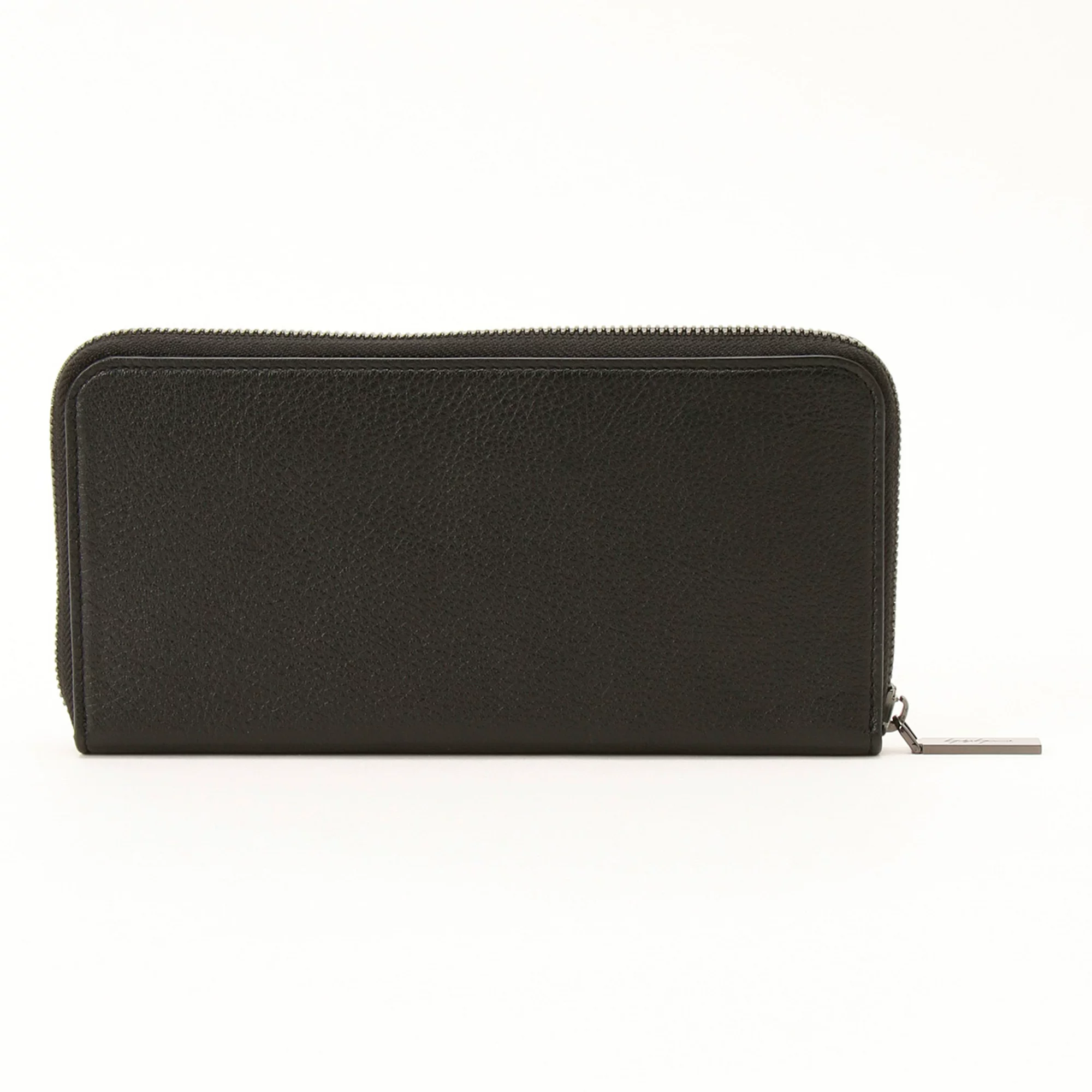 Japanese purchasing agent Yohji Yamamoto discord 25AW cowhide zipper embroidery long version wallet