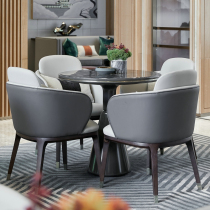 New Chinese sales office reception table and chair Group light luxury marketing center one table and four chairs hotel club negotiation table and chair