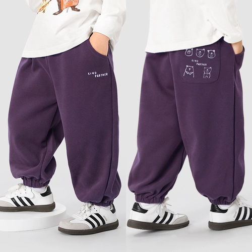 Осенние детские весенние штаны для мальчиков, детская одежда, оверсайз