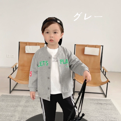 Бейсбольная осенняя детская форма для мальчиков, весенняя куртка, детская одежда, в западном стиле