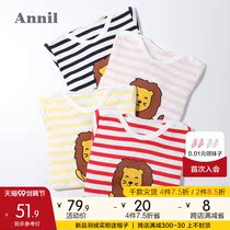 Anel childrens clothing male and female baby split climbing suit set Spring and Autumn new foreign style cotton infant crawling suit