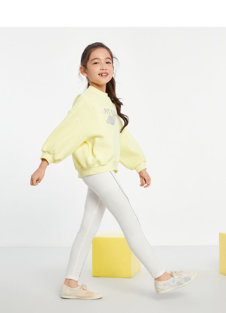安奈儿 2022年春季款 中大童柔软亲肤针织打底裤 天猫优惠券折后￥39.9包邮（￥79.9-40）110~170码3色可选