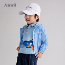 Shopping mall with Anael childrens jacket coat 2021 spring new foreign style baby skin clothes thin