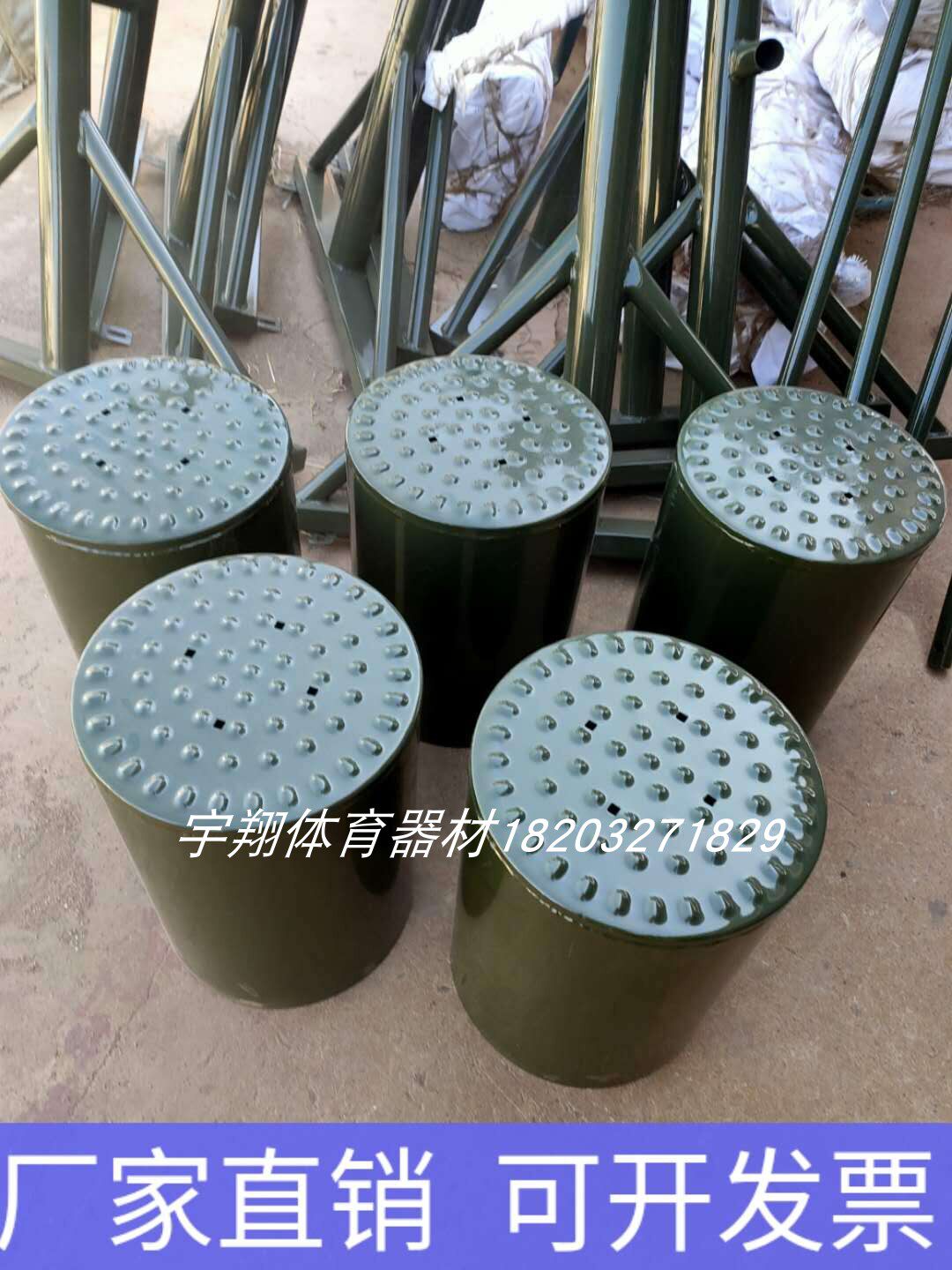 Troop School Expands Training Equipment Five Steps Pile Fitness Mental Disorder Instruments Five Steps Cross Pile Fire Unique Wooden Bridge