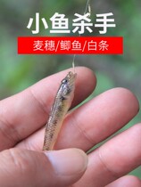 Fishing Hi Nieqi fish hook tied very small fish hook set finished full set of fish fishing wheat ear gold sleeve small gold show