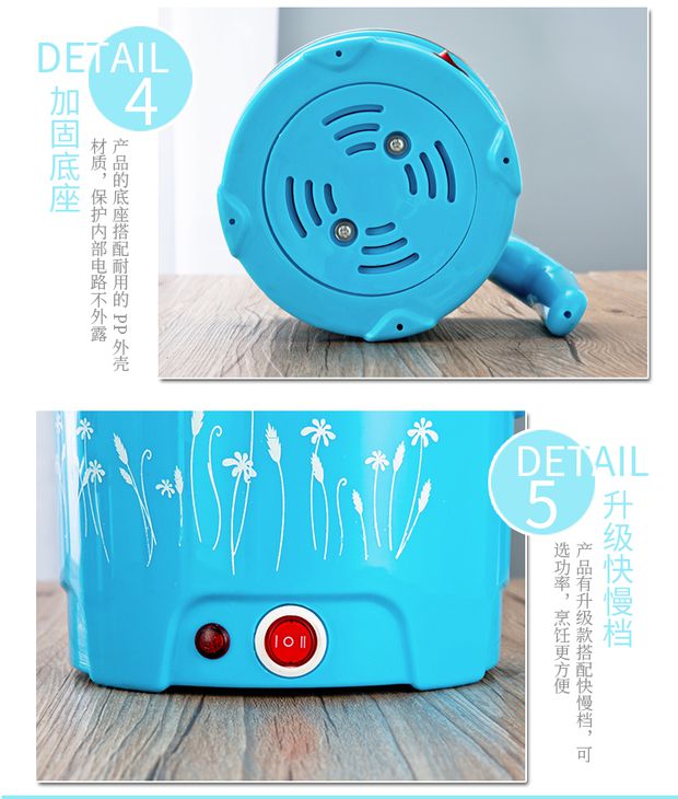nồi luộc trứng Trứng luộc mini hai lớp tự động tắt Mini Máy hấp trứng hấp trứng máy hấp trứng công suất lớn - Nồi trứng nồi bear 1.6 l
