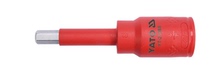 Yi Ertuo imported 1 2 insulated hexagonal screwdriver socket Zhongfei 1000V electrician socket hexagonal YT-21085