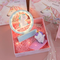 Синий ночник, увлажнитель воздуха, открытка